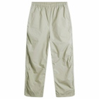 BEAMS Men's Puckering Easy Trousers in Taupe