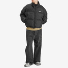 VETEMENTS Men's Logo Puffer Jacket in Black
