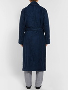 Anderson & Sheppard - Cotton-Terry Robe - Blue