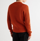 MR P. - Ribbed Merino Wool Sweater - Orange