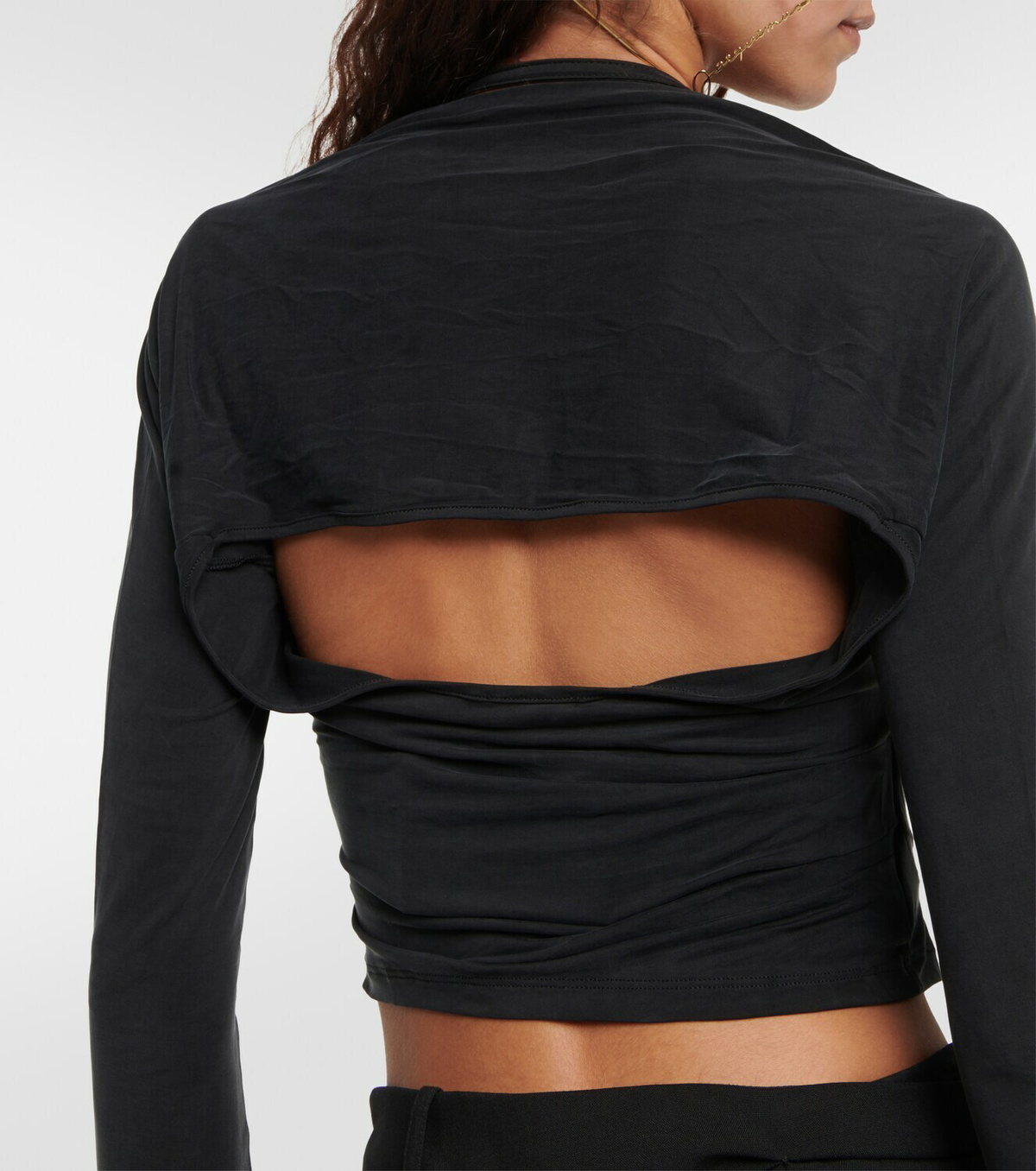 Jacquemus Le Haut Peplo cropped top Jacquemus