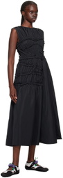 Cecilie Bahnsen Black Utopia Maxi Dress
