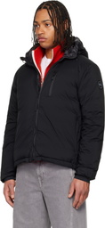 Canada Goose Black 'Black Label' Lodge Hooded Down Jacket