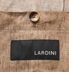 Lardini - Unstructured Double-Breasted Linen Blazer - Neutrals