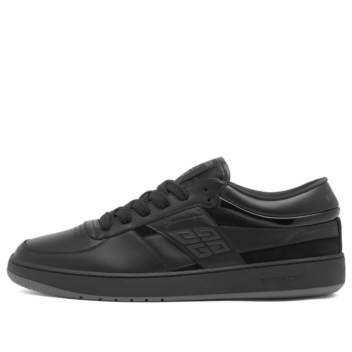 Photo: Givenchy Men's G Move Low Top Lace Up Sneakers in Black