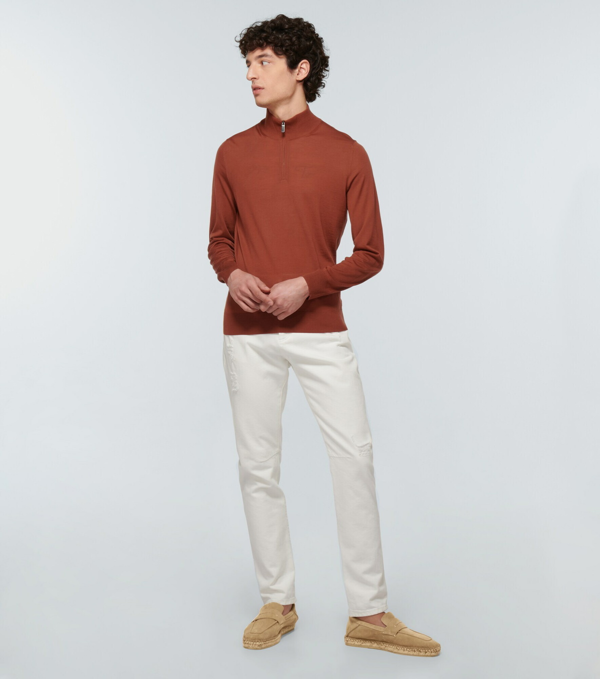 Zegna - Valencia suede espadrilles