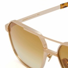 Moscot Mingle Sunglasses in Gold/Chestnut Fade