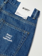 WTAPS - Blues Straight-Leg Cropped Jeans - Blue