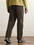 Satisfy - Straight-Leg Belted PeaceShell™ Trousers - Brown