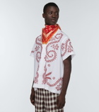 Bode - Coral Bells printed silk bandana
