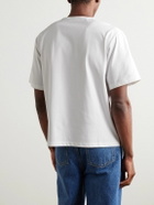 Amomento - Cotton-Blend Jersey T-Shirt - White
