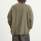 Our Legacy Men's Worn Slack Sweatshirt in Olive