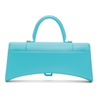 Balenciaga Blue Stretched Hourglass Bag