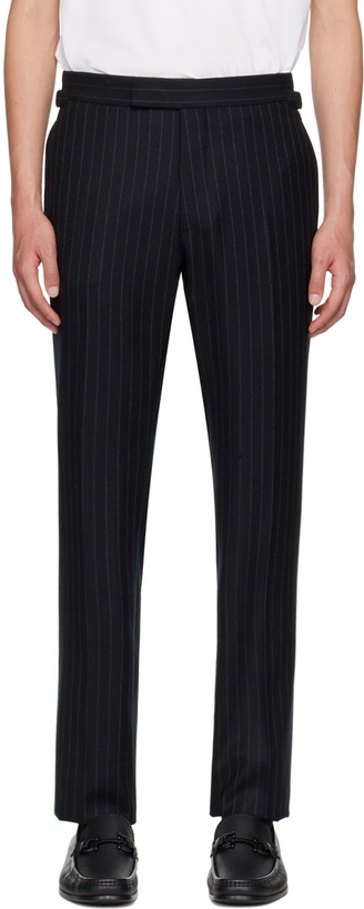 Photo: TOM FORD Black Shelton Trousers