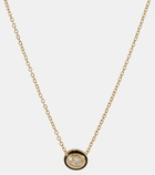 Melissa Kaye Lenox Reign 18kt gold necklace with diamond