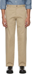 A.P.C. Beige Ville Trousers