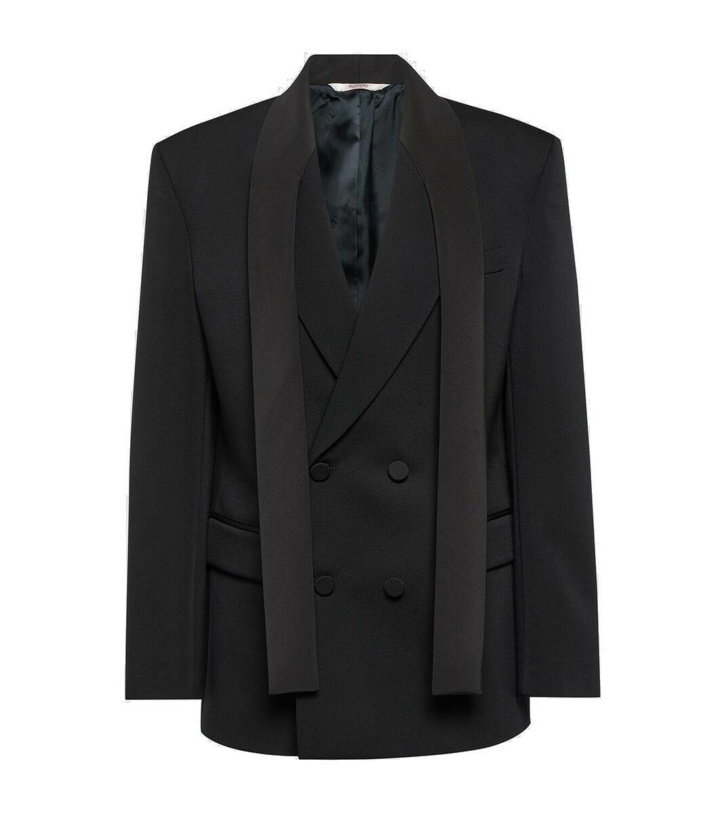 Photo: Valentino Virgin wool double-breasted jacket