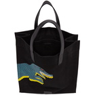 PS by Paul Smith Black Large Dino Tote