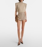 Mugler Pleated shorts