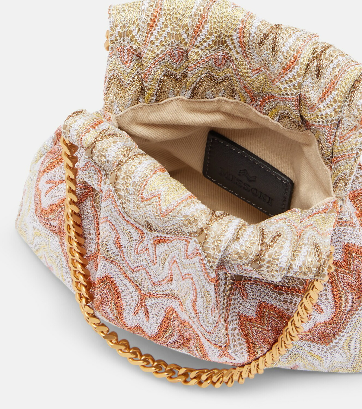 Missoni Lamé bucket bag