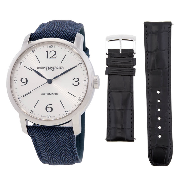 Photo: Baume et Mercier Classima Automatic Silver Dial Watch M0A10707