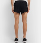 Satisfy - Long Distance Perforated Justice Shorts - Black