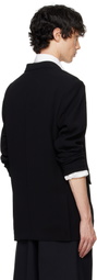 RAINMAKER KYOTO Black Double Breasted Blazer