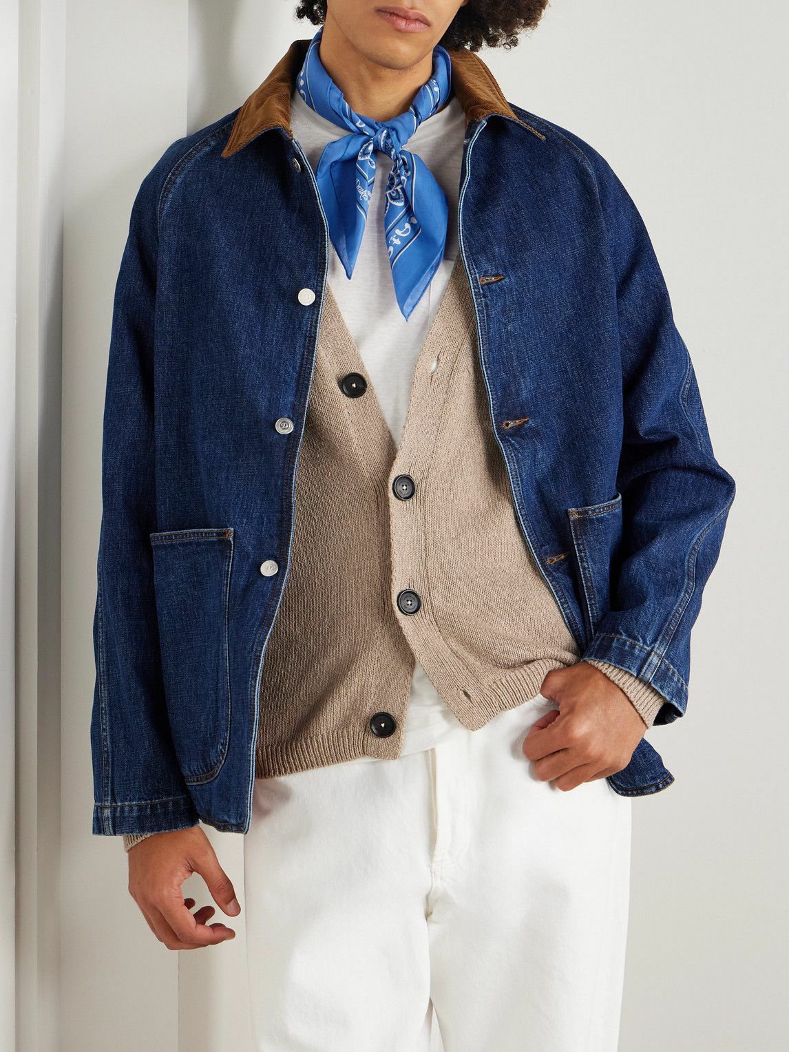 Drake's - Bandana-Print Cotton Bandana