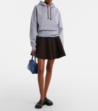 JW Anderson Cropped cotton hoodie