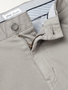 PETER MILLAR - Ultimate Stretch Cotton and Modal-Blend Sateen Trousers - Gray - UK/US 32