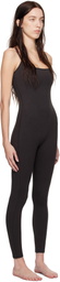 SKIMS Black Outdoor Cami Jumpsuit