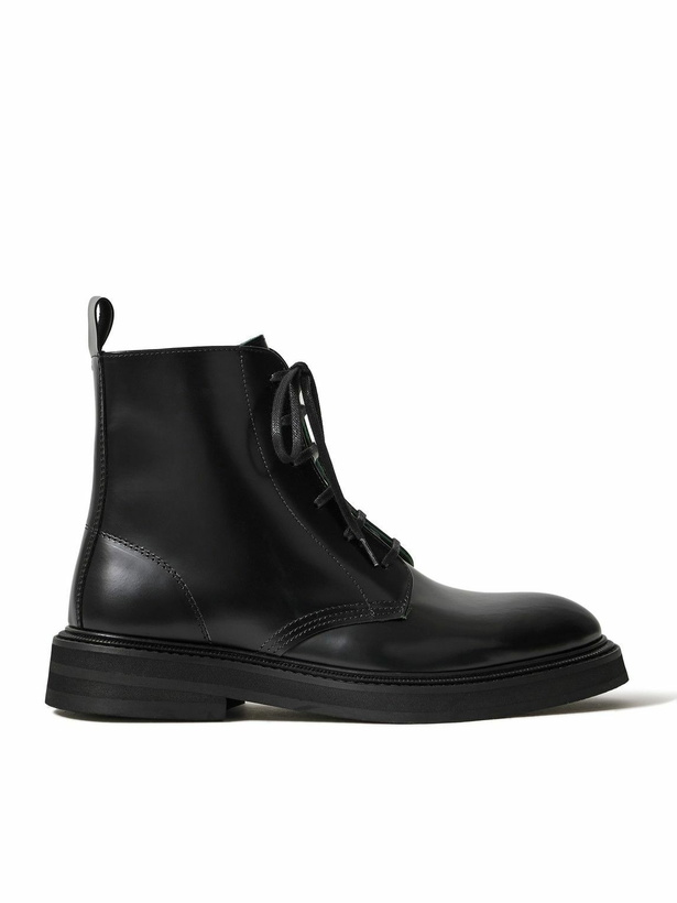 Photo: VINNY's - Officer Glossed-Leather Boots - Black
