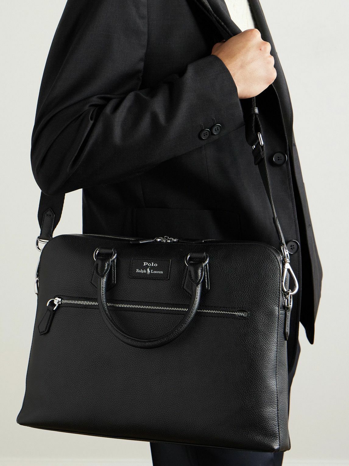 Polo Ralph Lauren - Commuter Full-Grain Leather Messenger Bag