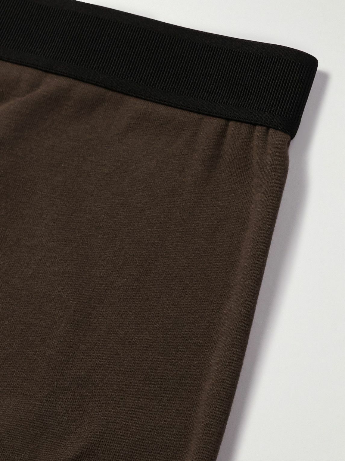 Tom Ford Men's Stretch Cotton Boxer Briefs Beige main image 0