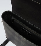 Burberry Charcoal Check messenger bag