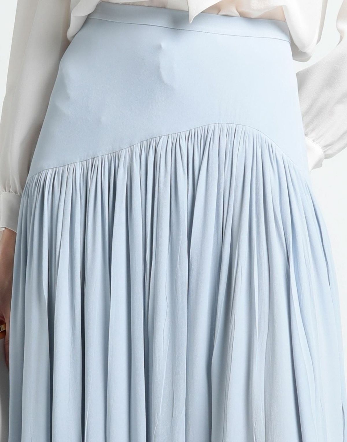 Jucca Womens Midi skirt Sky in Blue