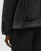Levis Lined Type I Trucker Black Denim Jackets