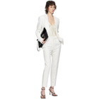 Haider Ackermann Off-White Crepe Camisole