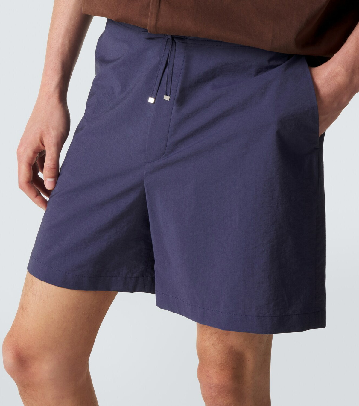 Loewe Paula's Ibiza cotton-blend poplin shorts