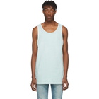 John Elliott Green Rugby Tank Top