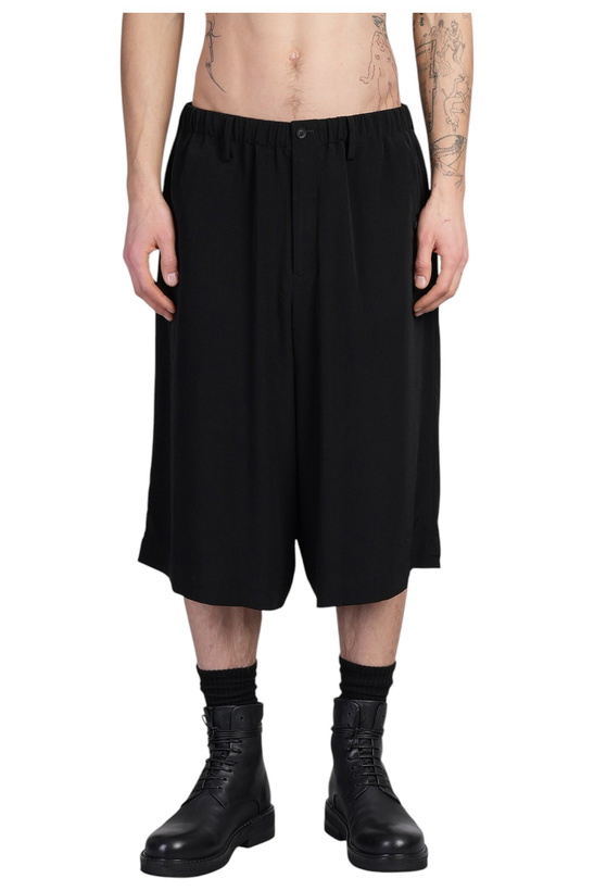 Photo: Yohji Yamamoto Shorts In Black Triacetate