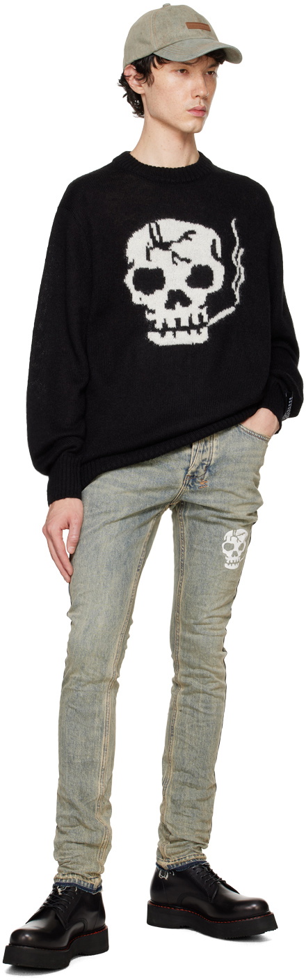 Ksubi Black 'Dead' Sweater