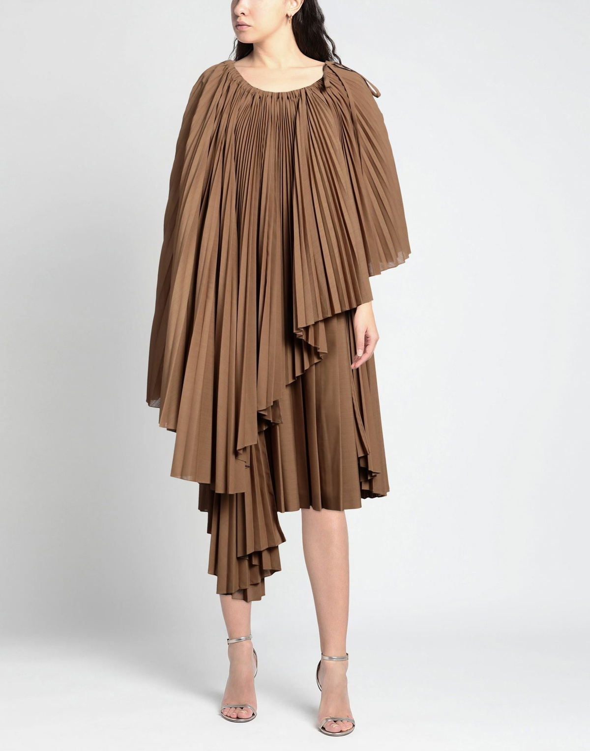 Quira Womens Midi dress Camel
