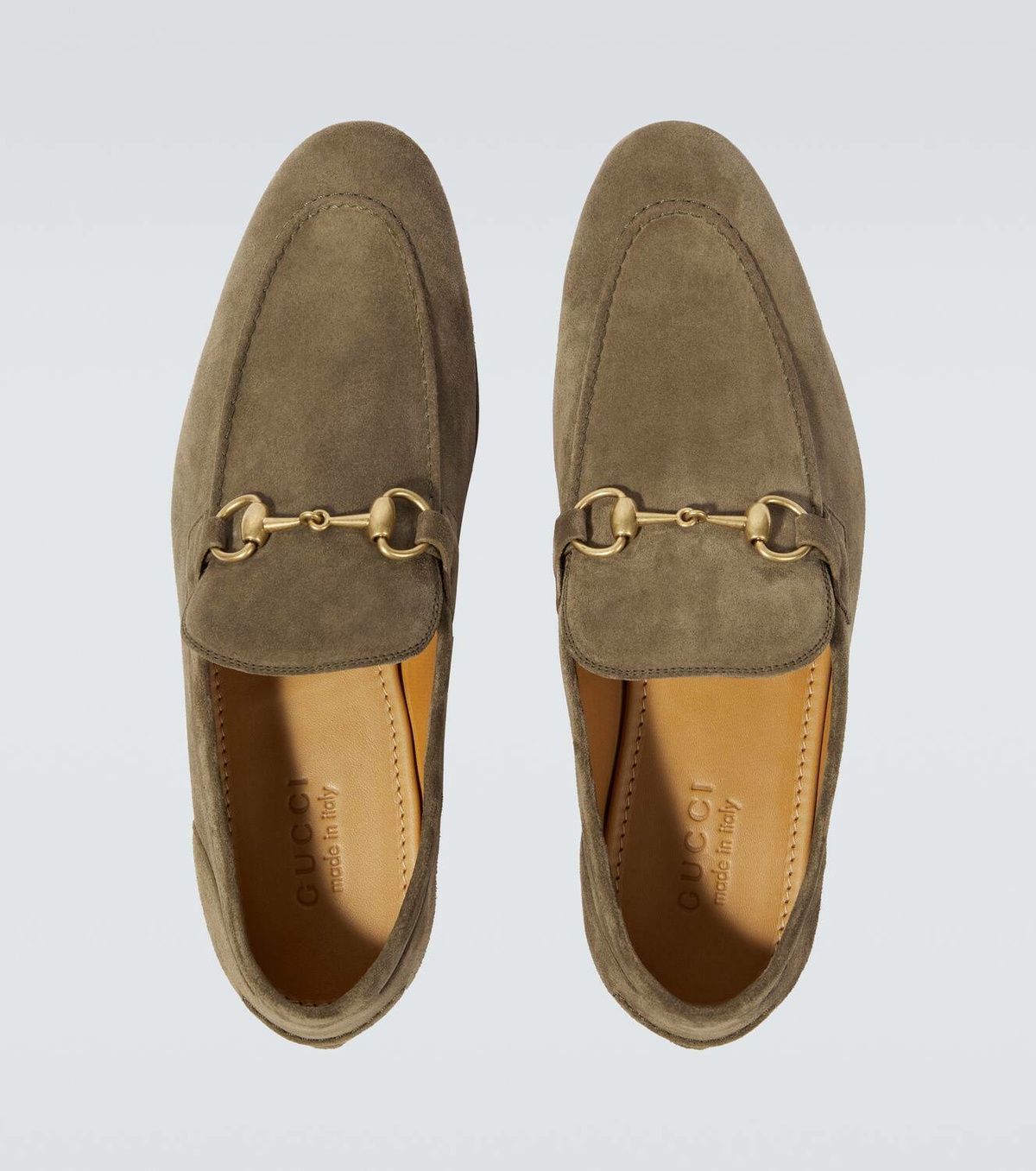 Gucci Gucci Jordaan suede loafers Gucci display picture 3