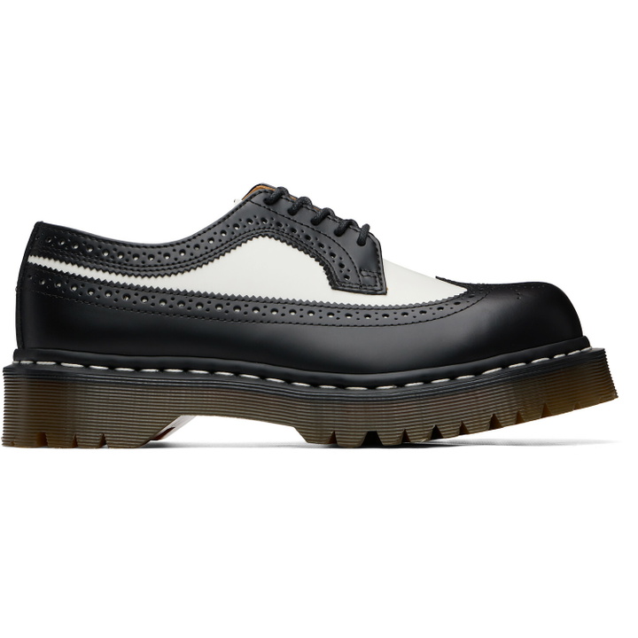 Photo: Dr. Martens Black & White 3989 Bex Brogue Derbys