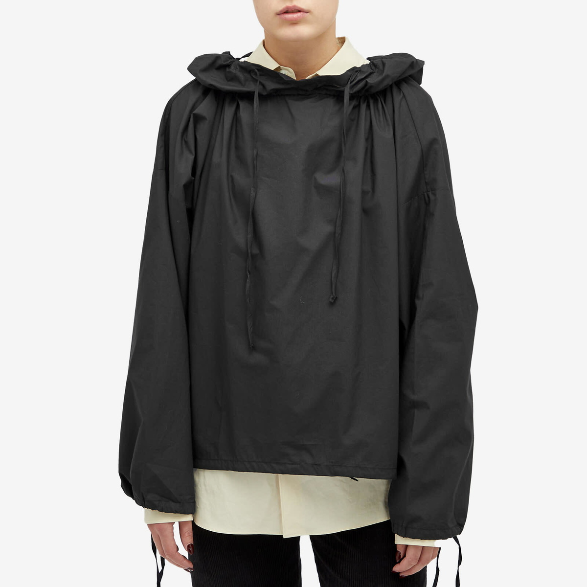 Baserange Women's Point Top in Black Baserange