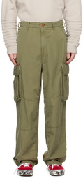 Undercoverism Green Button Tab Cargo Pants