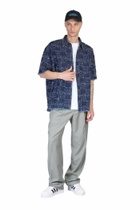 Études Shirt In Blue Cotton