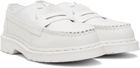 MM6 Maison Margiela White Dr. Martens Edition 1461 Penton Derbys