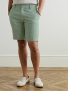 Paul Smith - Straight-Leg Linen Bermuda Shorts - Green